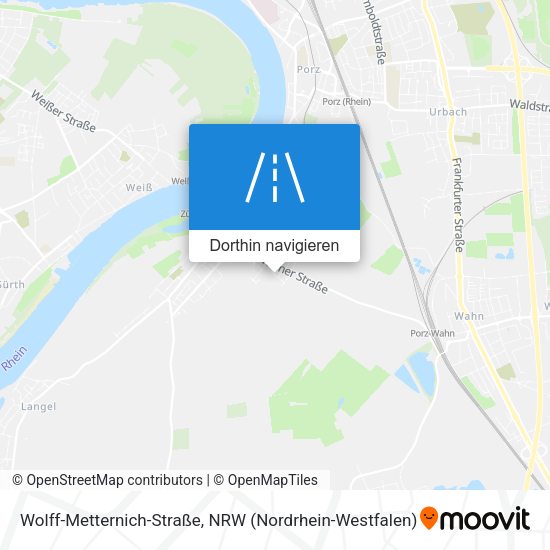 Wolff-Metternich-Straße Karte