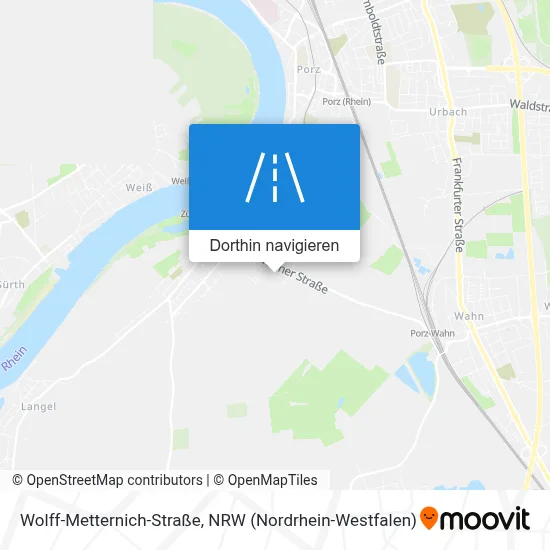 Wolff-Metternich-Straße Karte