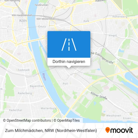 Zum Milchmädchen Karte