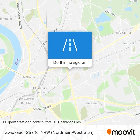 Zwickauer Straße Karte