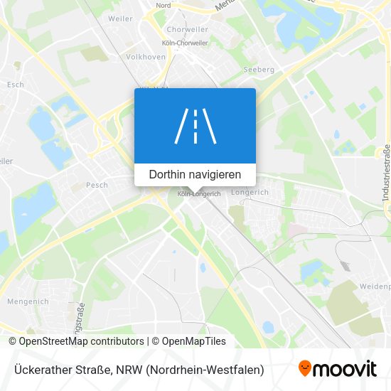 Ückerather Straße Karte