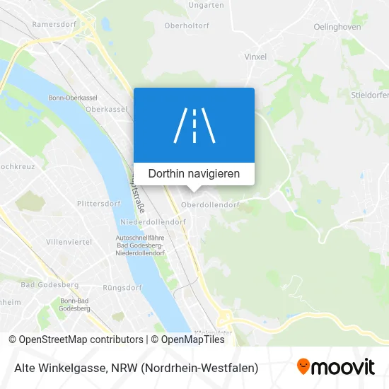 Alte Winkelgasse Karte