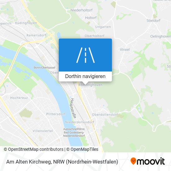 Am Alten Kirchweg Karte