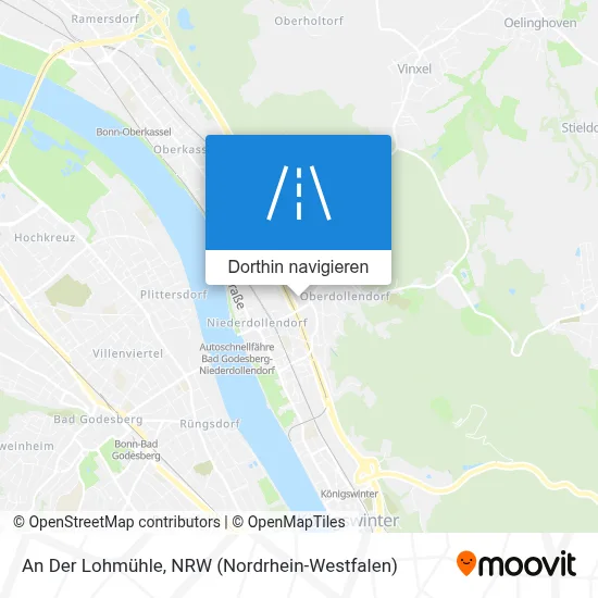 An Der Lohmühle Karte