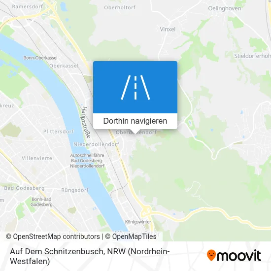 Auf Dem Schnitzenbusch Karte