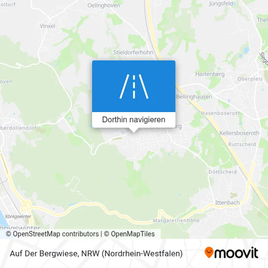 Auf Der Bergwiese Karte