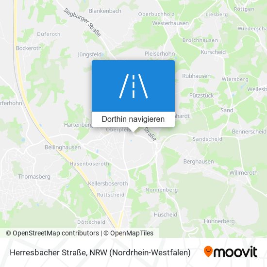 Herresbacher Straße Karte