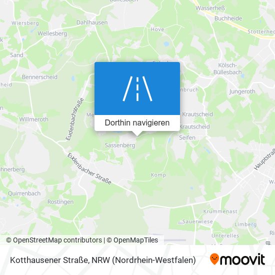 Kotthausener Straße Karte