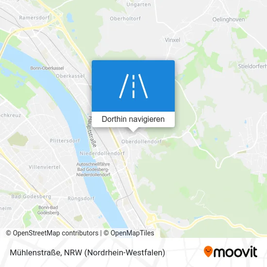 Mühlenstraße Karte