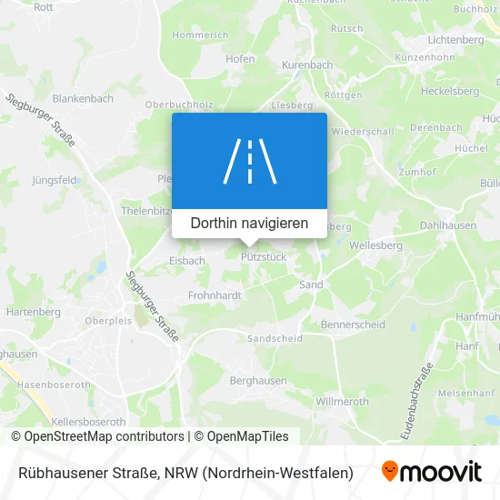 Rübhausener Straße Karte