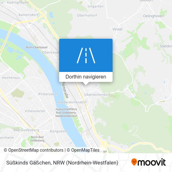 Süßkinds Gäßchen Karte