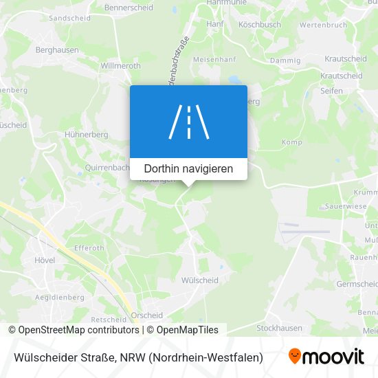 Wülscheider Straße Karte