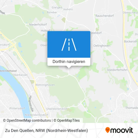 Zu Den Quellen Karte