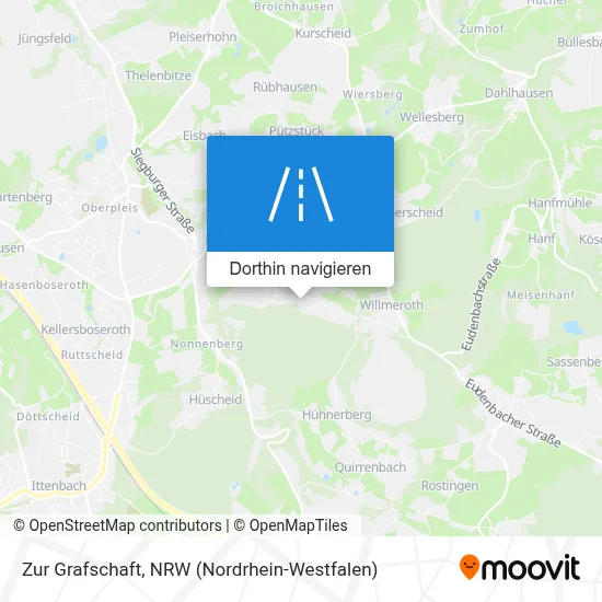 Zur Grafschaft Karte