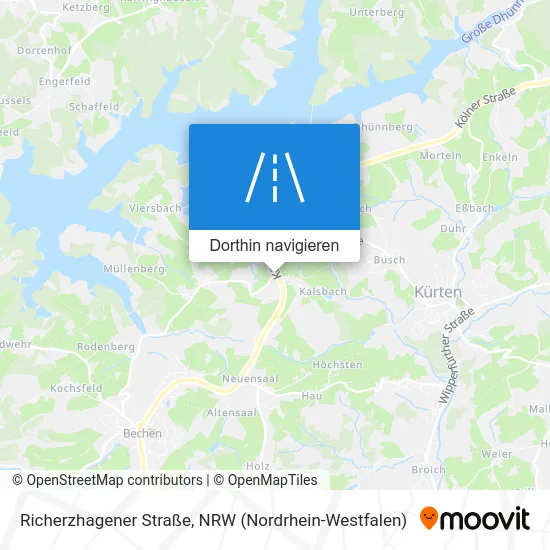 Richerzhagener Straße Karte