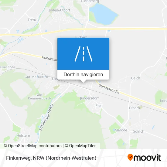 Finkenweg Karte