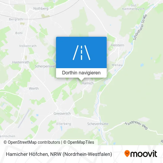 Hamicher Höfchen Karte