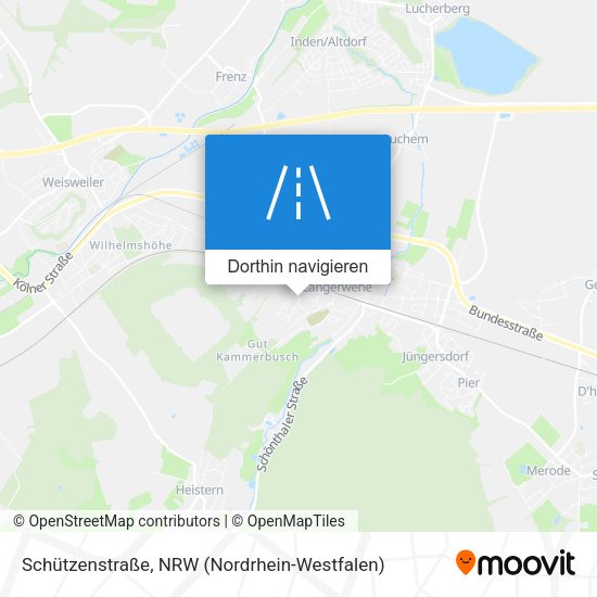 Schützenstraße Karte