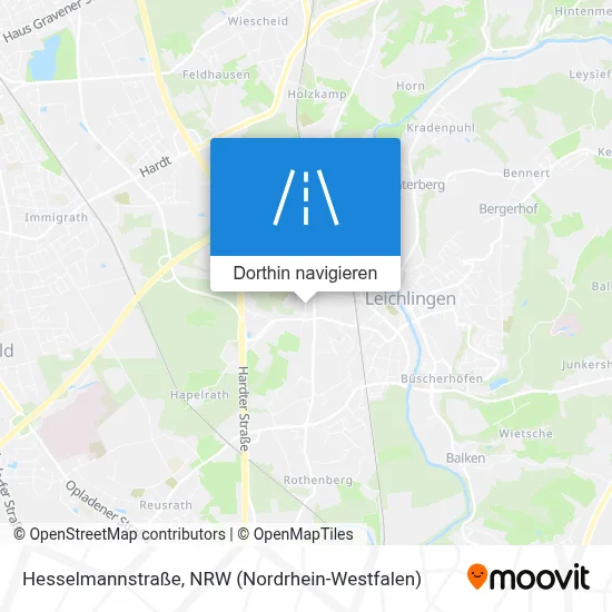 Hesselmannstraße Karte