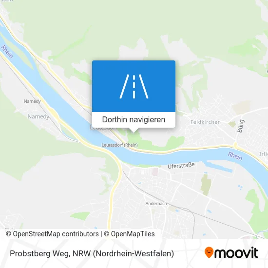 Probstberg Weg Karte