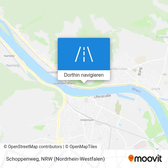 Schoppenweg Karte