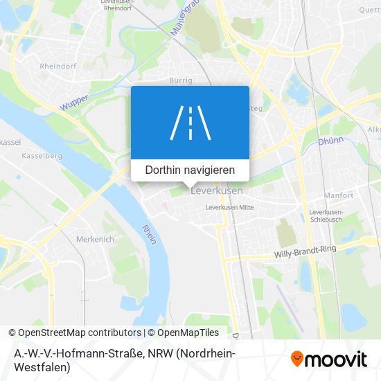 A.-W.-V.-Hofmann-Straße Karte