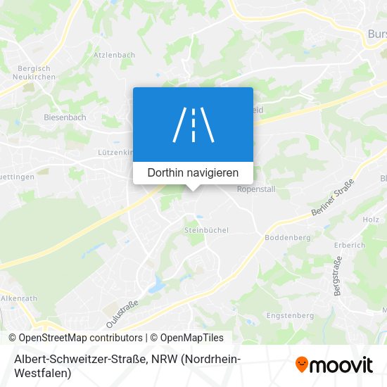 Albert-Schweitzer-Straße Karte