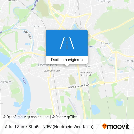 Alfred-Stock-Straße Karte