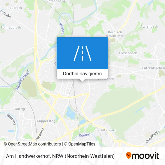 Am Handwerkerhof Karte