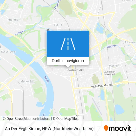 An Der Evgl. Kirche Karte