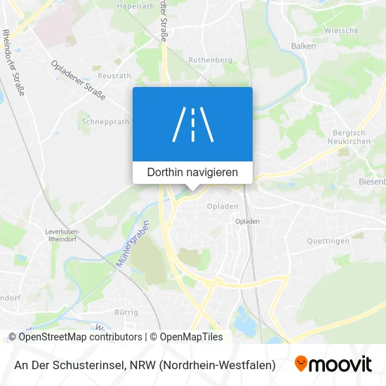 An Der Schusterinsel Karte