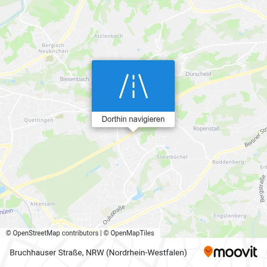Bruchhauser Straße Karte