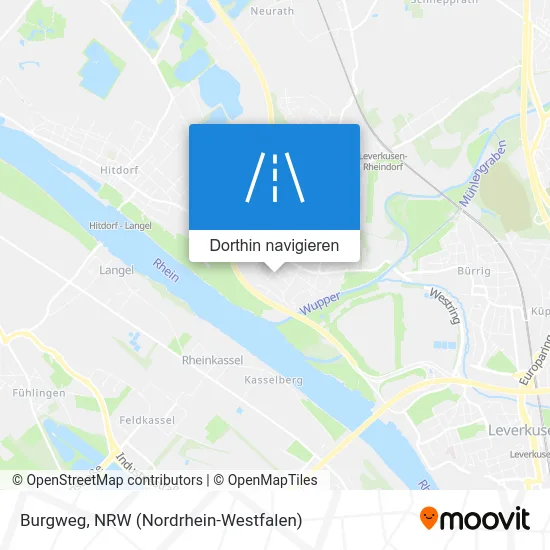 Burgweg Karte