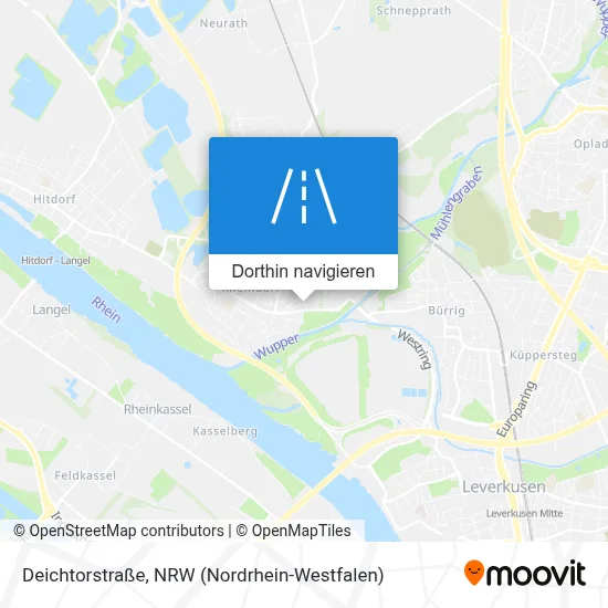 Deichtorstraße Karte