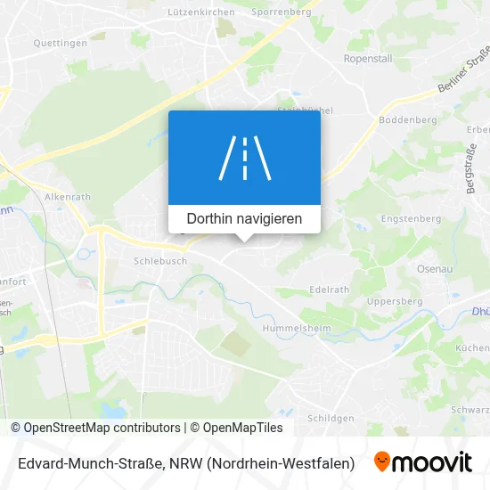 Edvard-Munch-Straße Karte