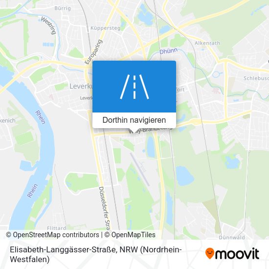 Elisabeth-Langgässer-Straße Karte