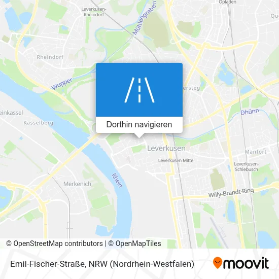 Emil-Fischer-Straße Karte