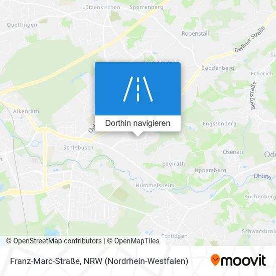 Franz-Marc-Straße Karte
