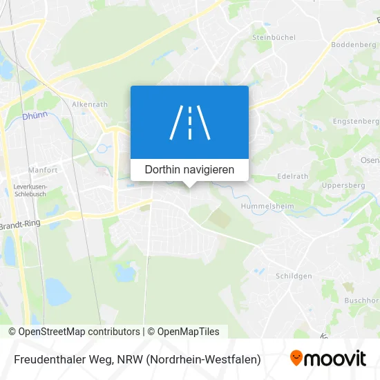 Freudenthaler Weg Karte