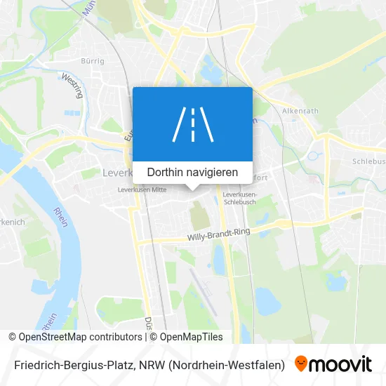 Friedrich-Bergius-Platz Karte