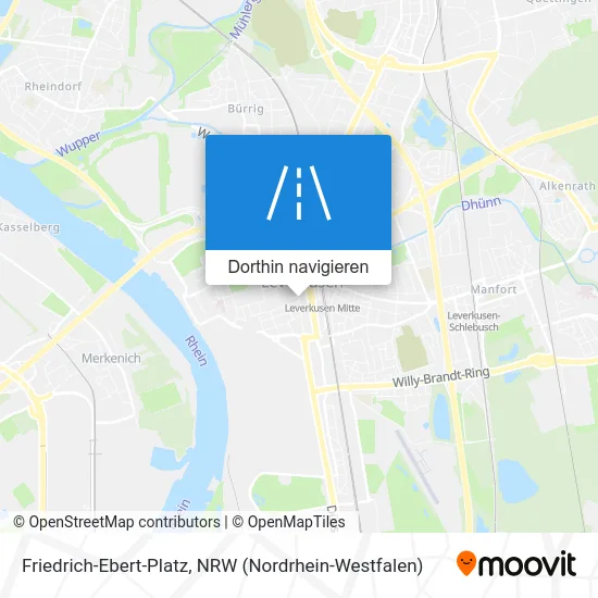 Friedrich-Ebert-Platz Karte