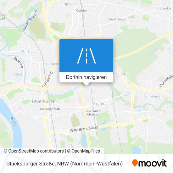 Glücksburger Straße Karte