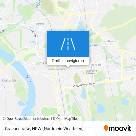 Graebestraße Karte