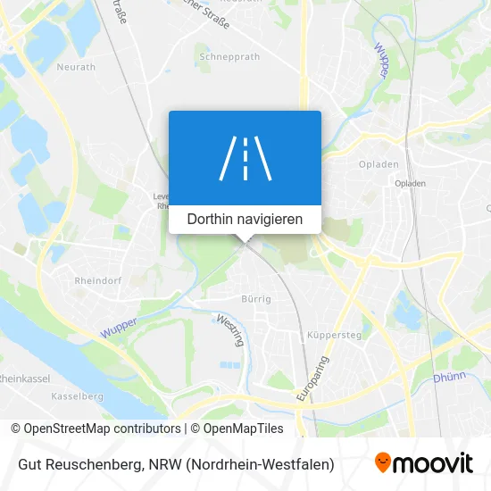 Gut Reuschenberg Karte