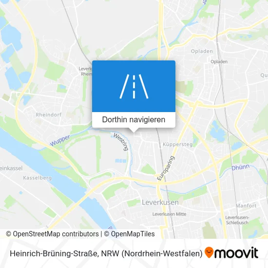 Heinrich-Brüning-Straße Karte