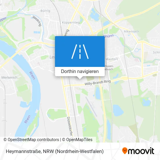 Heymannstraße Karte