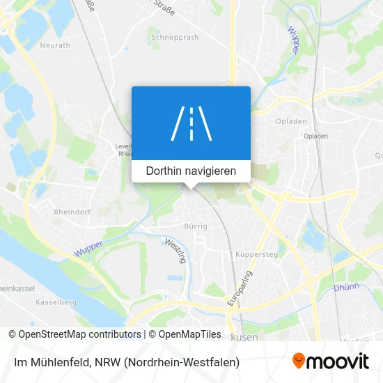 Im Mühlenfeld Karte