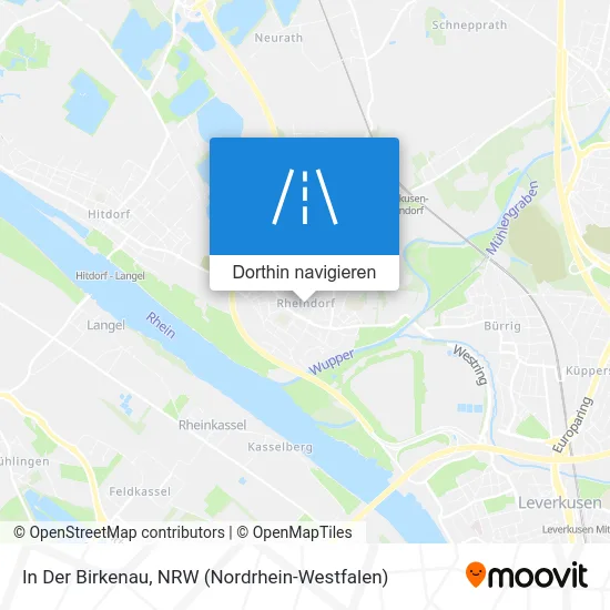 In Der Birkenau Karte