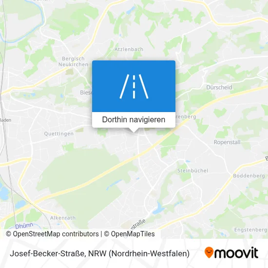 Josef-Becker-Straße Karte