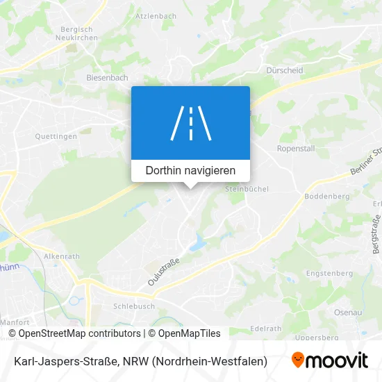 Karl-Jaspers-Straße Karte